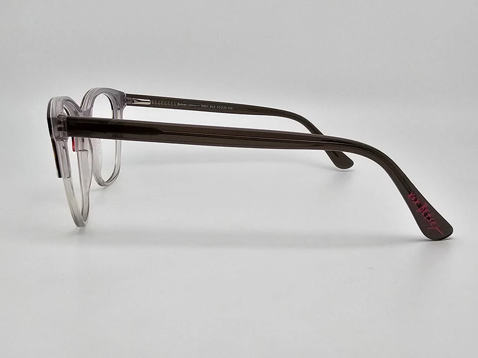 Betsey Johnson Sunwear BS01 Black Floral Sunglasses FRAME ONLY 53-20-140 - Image 4 of 4