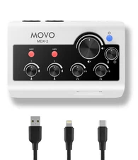 Movo MDX-2 Dual Channel Portable Audio Interface