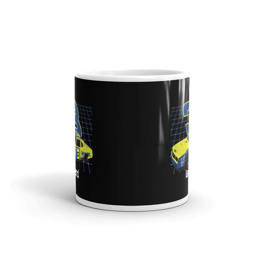 Dale Earnhardt Wrangler Vintage Race Car Custom Mug - Picture 3 of 3