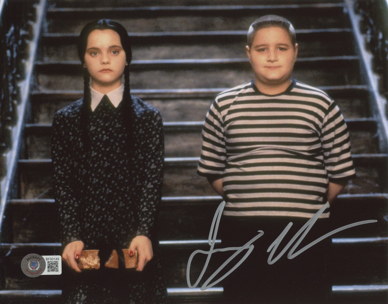 Jimmy Workman “The Adams Family” AUTOGRAPH Signed PUGSLEY 10x8 Photo Beckett COA