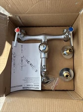 Mustee 63.600A Mop Service Basin Faucet, Chrome Brand New Open Box