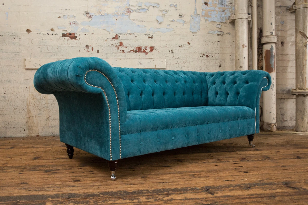 Blue 2024 teal couch