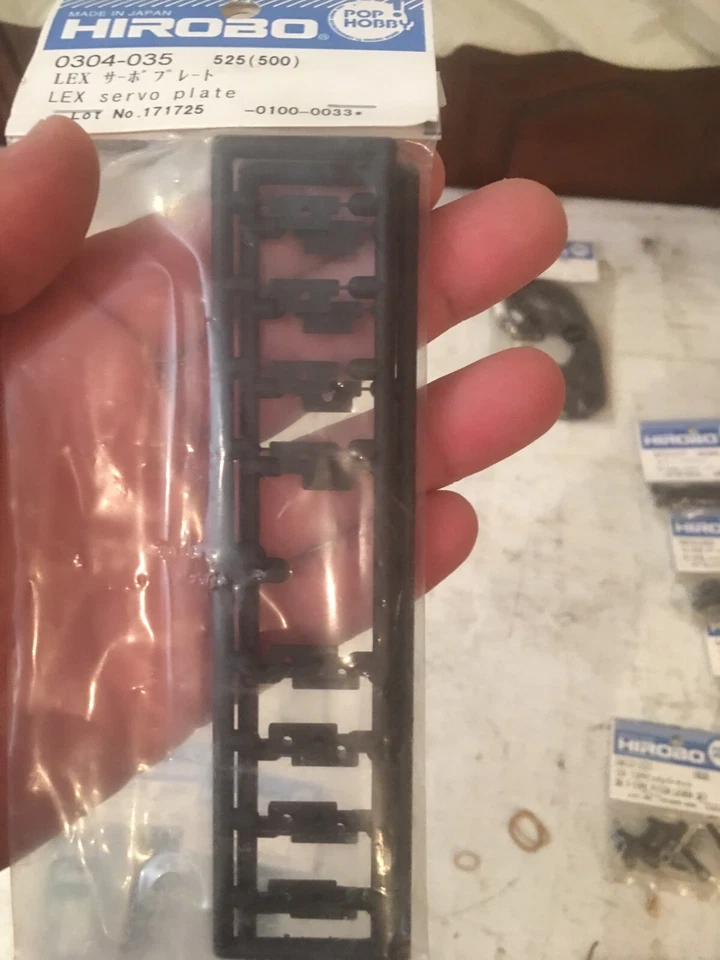 VINTAGE HIROBO 0304-035 LEPTON LEX SERVO PLATE #0304035 - Image 3 of 3