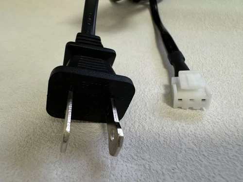 Cable de alimentación UL de 6 pies para Insignia ND-46D400NA14 con conexión a placa de alimentación - Imagen 5 de 10