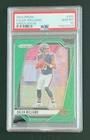 2024 Prizm Caleb Williams RC Green Wave Rookie #301 Chicago Bears PSA 10