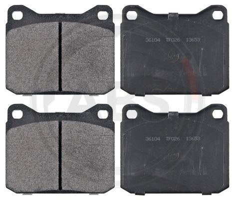 36104 A.B.S. Brake Pad Set, disc brake for VW