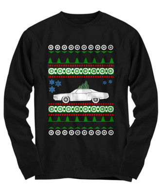 1969 Mercury Marauder X100 Ugly Christmas Sweater - Long Sleeve Tee