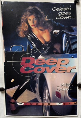 Adult Promo Poster 11X17 Pin-Up Celeste Deep Cover Valeria Moore Debi