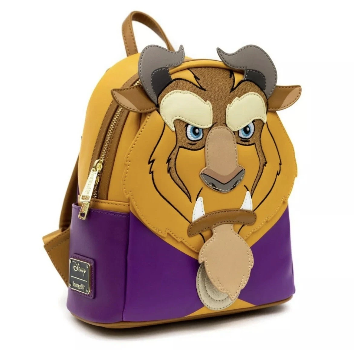 Loungefly Winter Beast Purple Cosplay Mini Backpack Beauty the Beast IN HAND