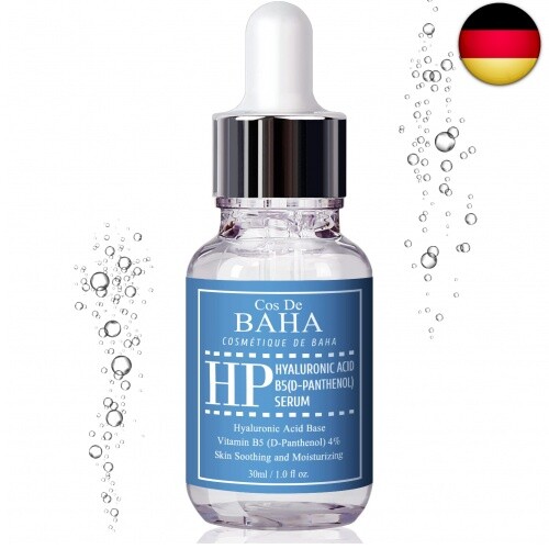 Cos De BAHA Vitamin B5 4% + Hyaluronsäure Serum 30ml - Feuchtigkeitsspendendes - Bild 6 von 7