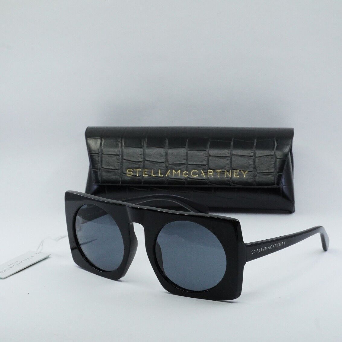 New STELLA MCCARTNEY SC40017I 01A Black/Smoke 53-24-135