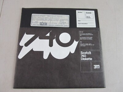 Pertec PPC Floppy Disk DOS 300/25 8 Inch Floppy 70s Altair Era Vintage