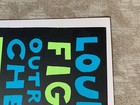 LOUD LUCY Steve Walters FIG DISH 1994 Chicago Rock Concert SCREEN PRINT Poster — photo 5