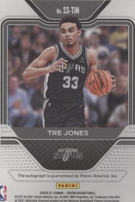 Las mejores ofertas en 2020-21 Panini Prizm - Tre Jones #SS-TJN | eBay