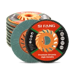 4-1/2'' X 7/8'' Zirconia Flap Disc 4.5'' Angle Grinder Sanding Wheel 60-320 Grit