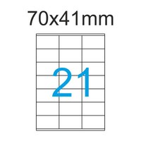 Etiketten 70X41Mm 500 Blatt A4 10500 Luma Aufkleber 70X41 Vielzweck-Etiketten