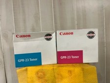Canon GPR-23 Toner Cartridge Set of 2 - Cyan 0454B003 Magenta 0453B003 NEW