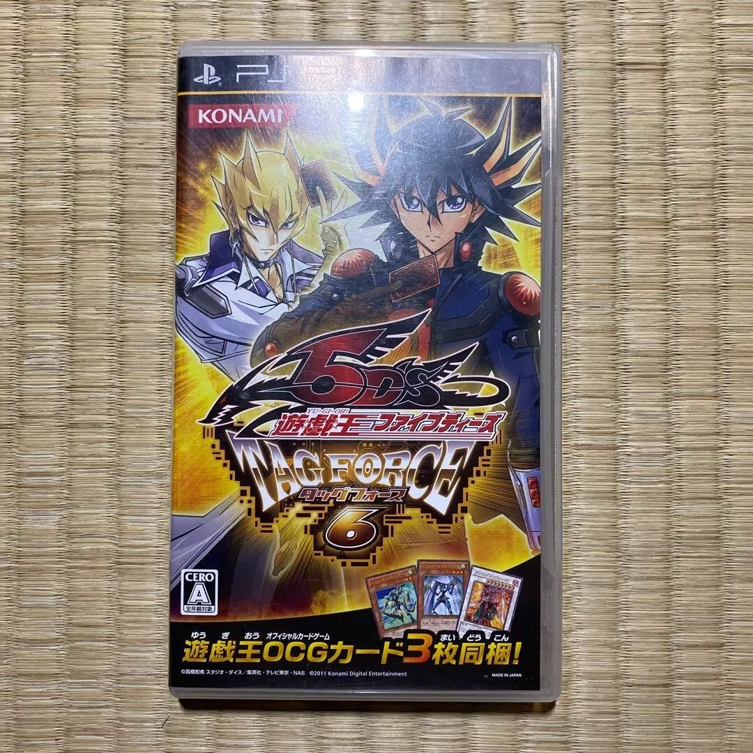 JOGO PSP - YU-GI-OH! 5D'S TAG FORCE 5