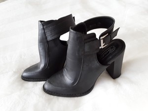Zapatos Negros Taco de Bloque Talla 5 | eBay
