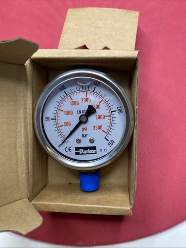 1PCS Brand new PARKER PGB0631250 PRESSURE GAUGE - Brand New
