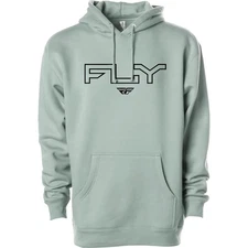 Fly Racing Fly Edge Hoodie - Dusty Sage - Small 354-0306S