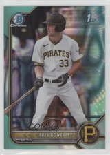 2022 Bowman Draft Chrome Aqua Lava Refractor 88/199 Tres Gonzalez #BDC-157 0nr3