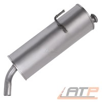 EndschalldÄMpfer SchalldÄMpfer FÜR Peugeot 206 CC 1.6 16V BJ 00-05