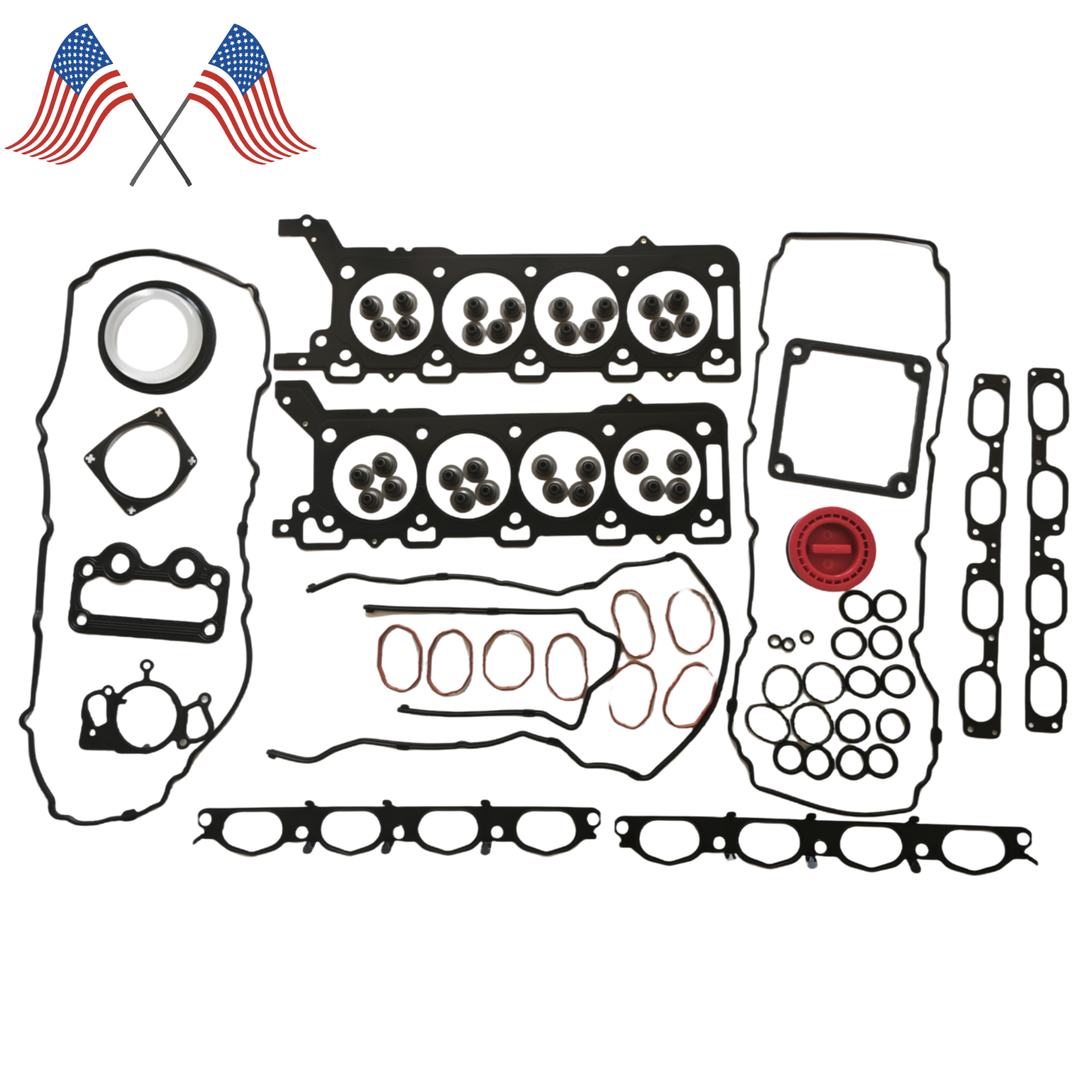 LR006645 For LR3 Range Rover Sport Jaguar V8 4.4L N/A HEAD COVER GASKET SET