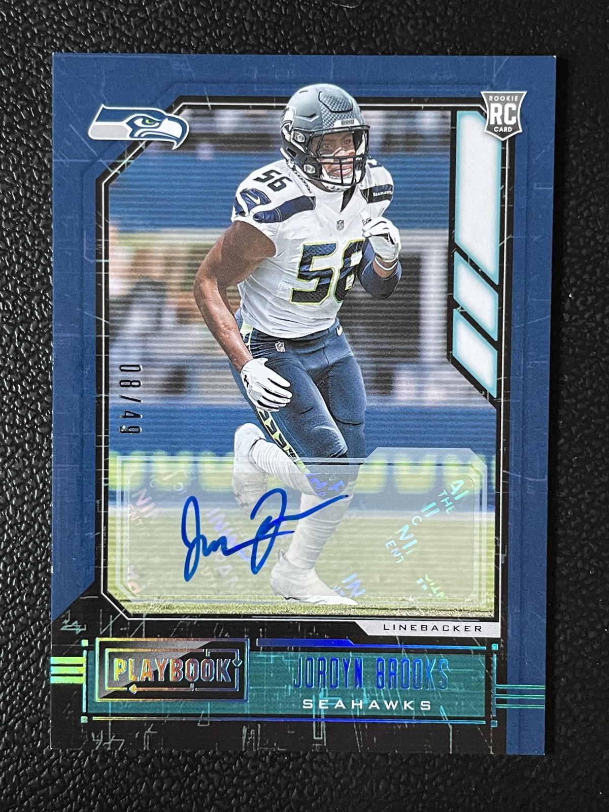 Jordyn Brooks Panini Playbook #151 Signature