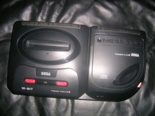 SEGA MEGA DRIVE 2-CD 2 CONSOLE.UNIT ONLY.NO LEADS,POWER PACK.UNTESTED.