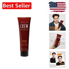 3.3 fl oz Men's Hair Styling Gel - Moisturizing, Frizz-Control, Clean Scent