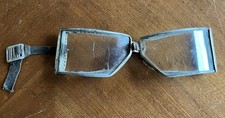 VINTAGE FOR PARTS CESCO CHICAGO WIDE VISION MOTORCYCLE SAFTY GOGGLES GLASSES