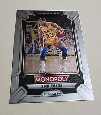 2024-25 Prizm Monopoly Legends Magic Johnson #LEG4 Lakers M/NM