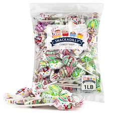 BlowPops 1lb Bubble Gum  - Watermelon Cherry Grape Sour Apple Strawberry