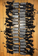 Lenovo 65W Yellow Square Tip Adapter OEM Laptop Charger TESTED / GOOD Lot of 33
