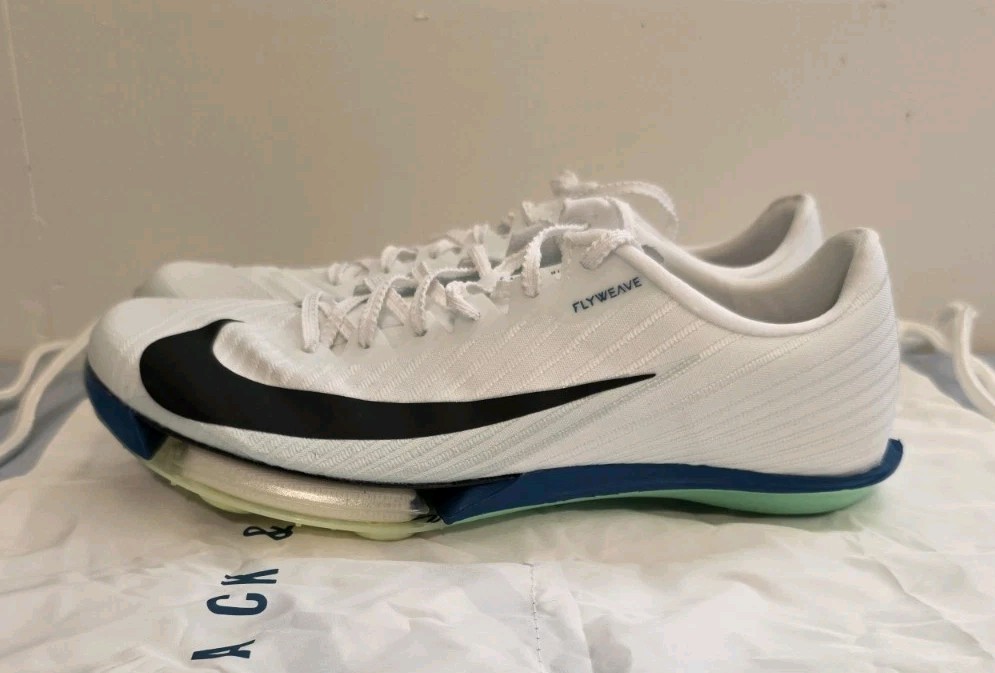 Nike Air Zoom Maxfly 2 White Black Bright Spruce FD8395-102 Size