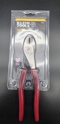Klein Tools D228-8 8'' High Leverage Diagonal Cutting Pliers Made USA New Sealed
