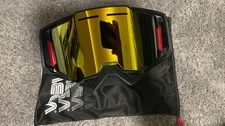 100% Armega Motocross Goggles | UV Protection Visor | Gold Visor | OPEN BOX