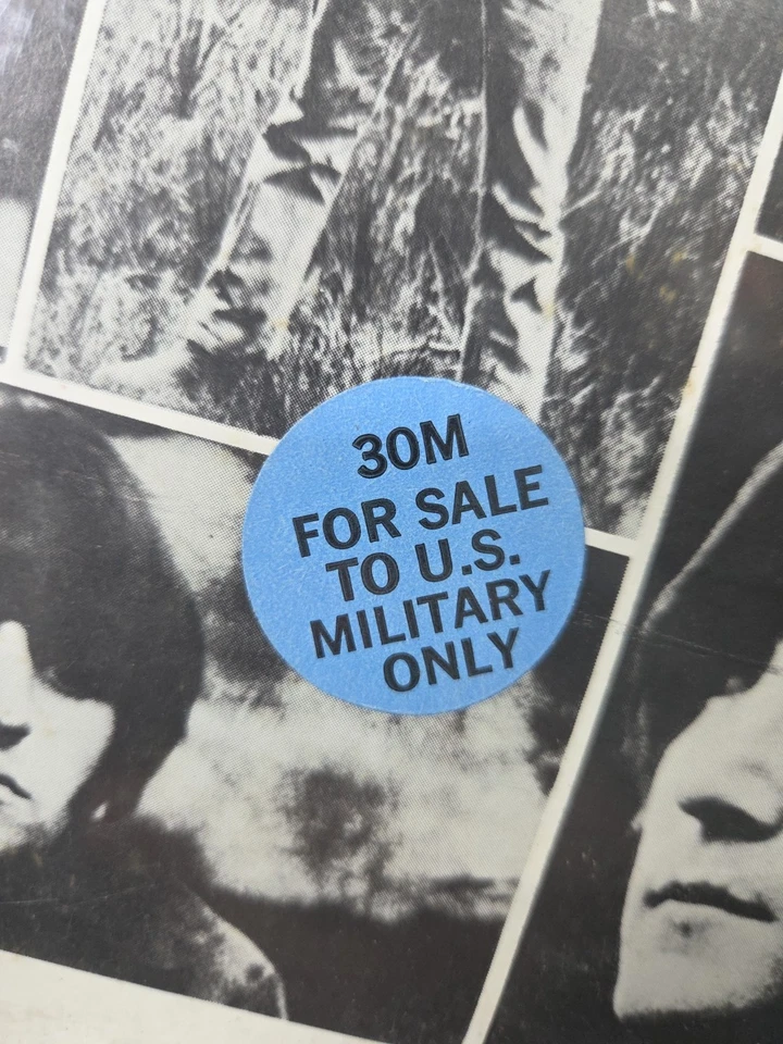 The Beatles Rubber Soul Lp Vinyl Early Stereo Press "Military Only" Hype SEALED - Image 2 of 4