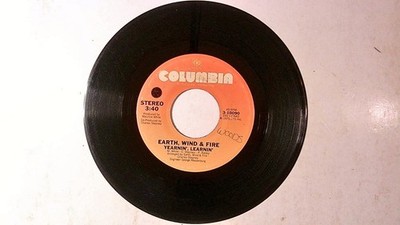 Earth, Wind & Fire   Shining Star 7'' Record 1975 Columbia Funk Soul 45 RPM