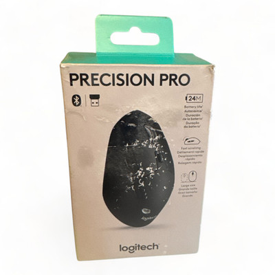 Logitech Precision PRO Optical USB Wireless Gaming Mouse, Black 910-007450