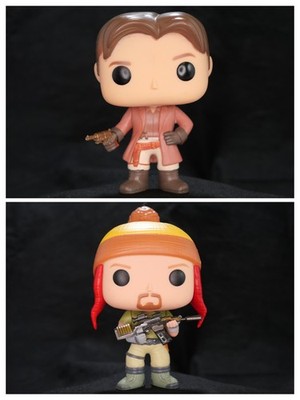 Funko Pop! Television Firefly Jayne Cobb 138 & Captain Malcom Reynolds 135 Vault
