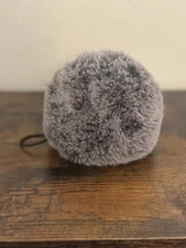 Mic Foam Cover Furry Windscreen Muff Microphone Amplifier Accessory Podcast Gear
