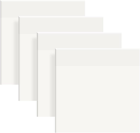 BläTter Transparente Haftnotizen, 200 Haftnotizen Set, 75×75 Mm Wasserfest Trans