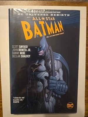 All-Star Batman Vol #1 My Own Worst Enemy (DC Comics June 2017) Collects 1-5