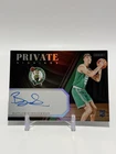 Baylor Scheierman 2024-25 Panini Private Signings #PS-BAY Rookie Auto Celtics