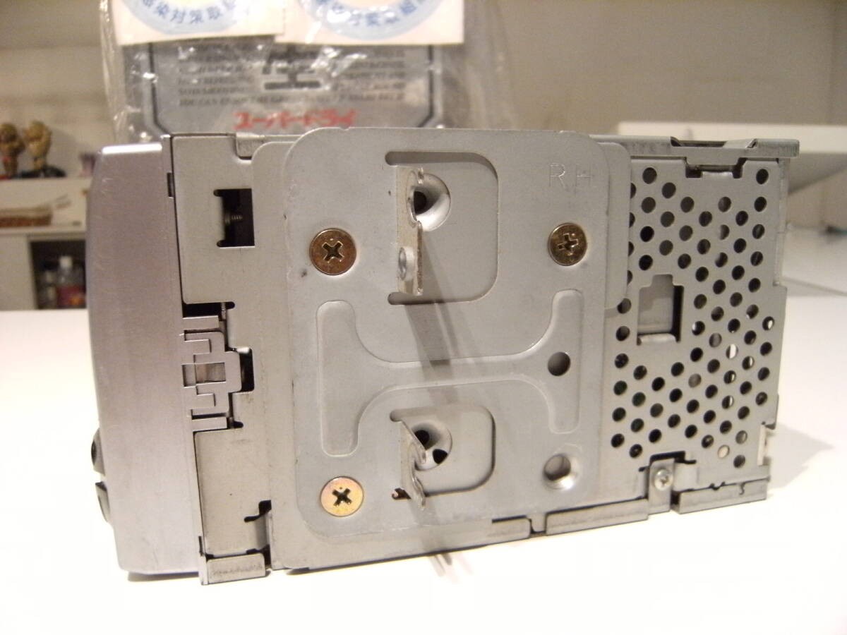 As-Is ADX5455 CD MD Receiver 2DIN AUX Clarion ADDZEST Vintage Rare