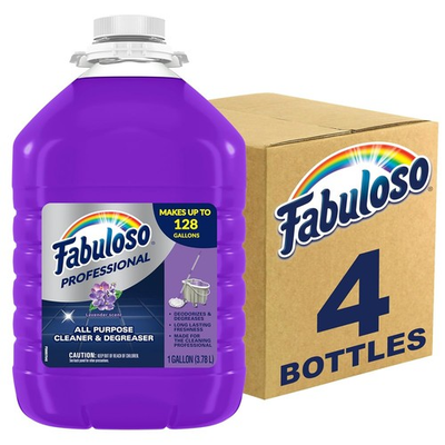 #ad FABULOSO 128oz LAVENDER Pack of 4 $67.50