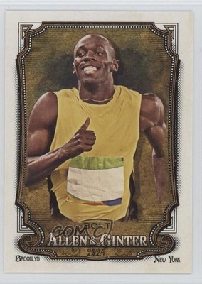 2024 Topps Allen & Ginter Usain Bolt #208 Rookie RC 14ll
