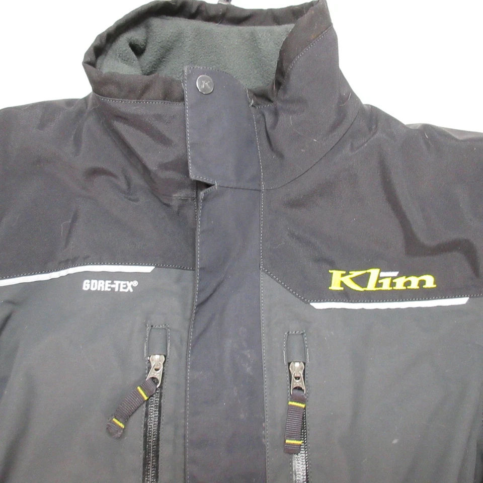 Klim Keweenaw Parka Jacket Mens Medium Black GoreTex Thinsulate Snowmobile #3095 Foto 4 de 4